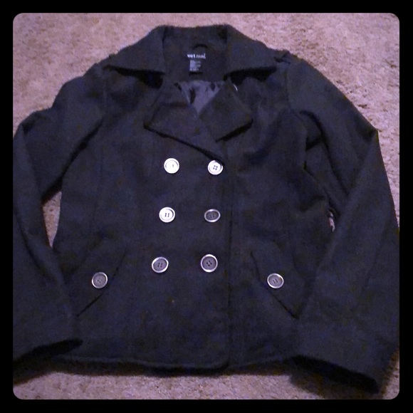 Women’s Wet Seal Pea Coat - Picture 1 of 3
